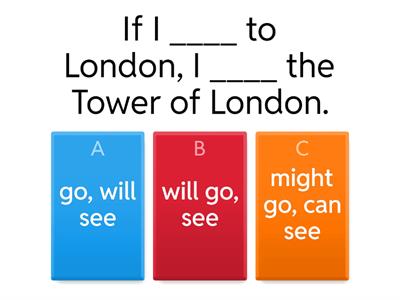 First Conditional Quiz