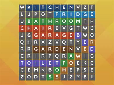 Unit 5 vocabulary - the home