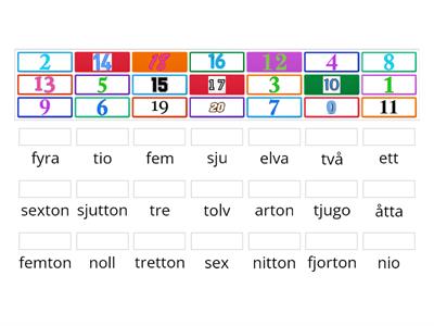 Megafon 1: Numerot 0-20