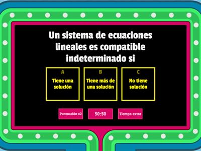  SISTEMA Y ECUACIONES LINEALES 