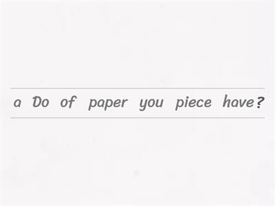 ELD Newcomer - Unit 3 Vocabulary