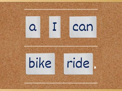 REVIEW SENTENCES STRUCTURE- 7MOS - KIDS 3