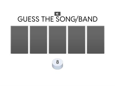 GUESS THE SONG/BAND