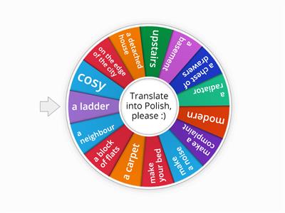 Unit 4 - Home sweet home - vocabulary