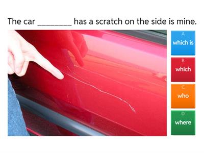  Defining relative clauses 