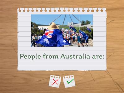 ADULTS A2 / PRE-TEACH NATIONALITIES