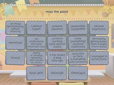 p. 12-13: text vocab (find the match)