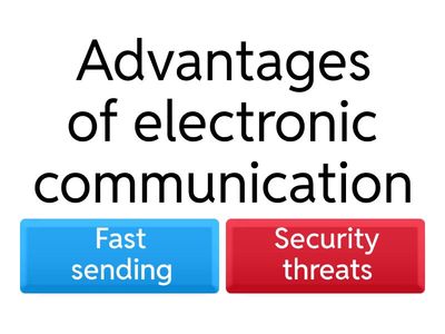 S3 Admin Electronic communication