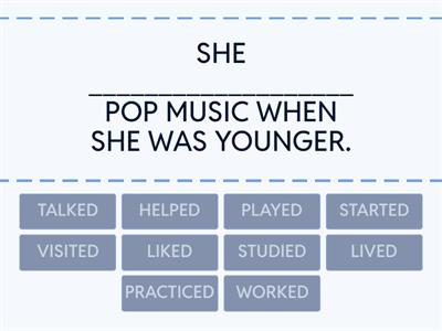 PAST SIMPLE REGULAR VERBS (A2)