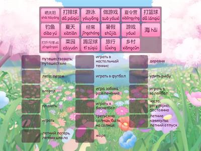 Школа восточных языков 4, 暑假 