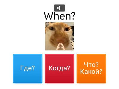 Question words 👀 Form 4