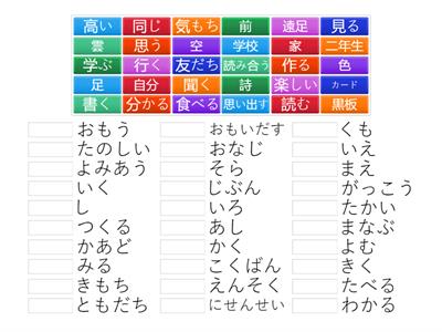 2 Gue 漢字の読み方 98 à 108　①