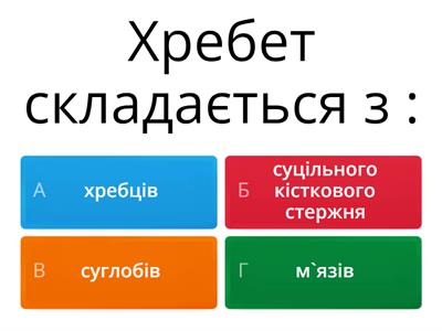 Організм людини 5 клас