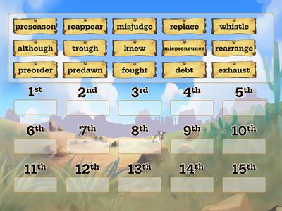 Unit 6 Lesson 3 ABC Order