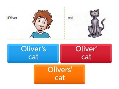 Possessive case (Class 4a/4b)
