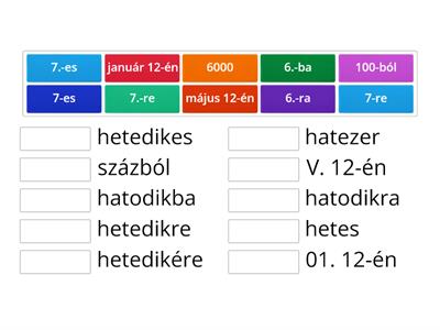 Számnevek