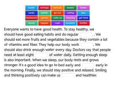 MID E7 READING Part 1: Read the passage and choose the best answer (1.0 pt)
