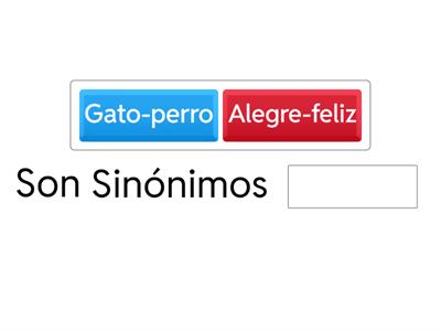 sinonimos antonimos y homonimos