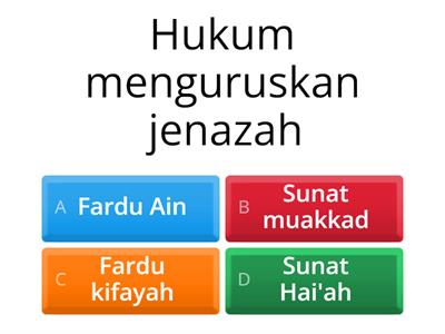 PENGURUSAN JENAZAH