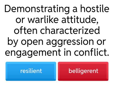 Four Vocab words - December