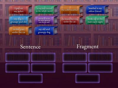 Sentence or Fragment?