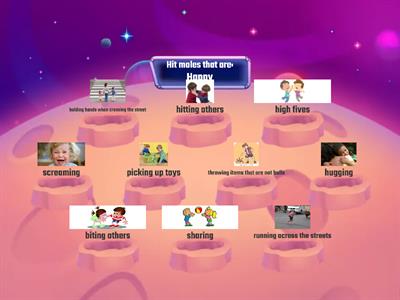 Happy vs. Sad Behaviors