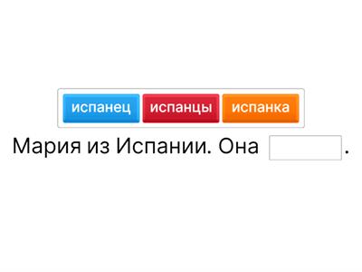 Откуда вы? национальности