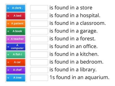 Match th keyword and its definition