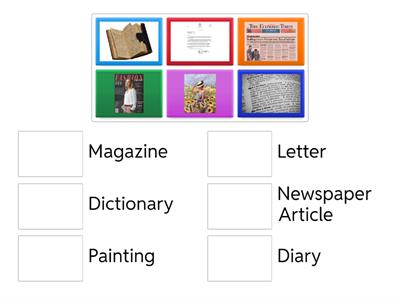 Primary and Secondary Sources