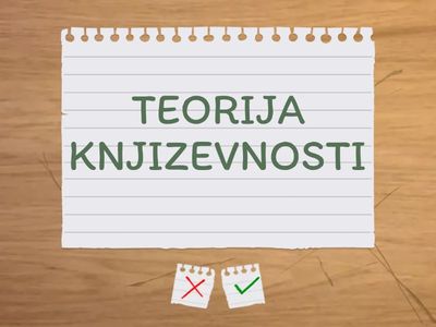 UVOD U LEKSIKOLOGIJU, ZNANOST O KNJIZEVNOSTI, JEDNOSTAVNI EPSKI OBLICI, OBILJEZJA EPIKE