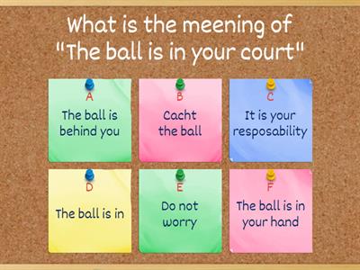 Language expressions in English 