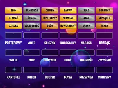 SYNONIMY- WYRAZY BLISKOZNACZNE