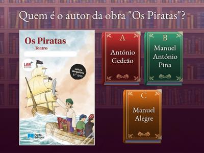 Os Piratas - Verificação de Leitura e Interpretação