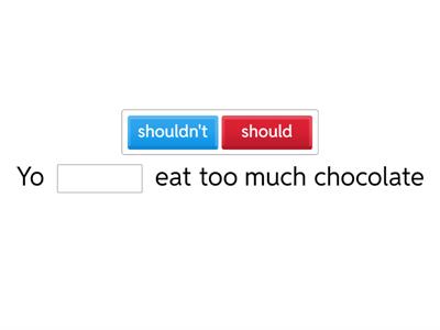Should/shouldn't