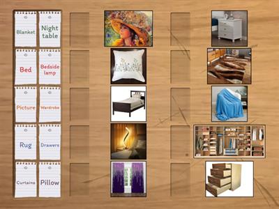 Items in the Bedroom
