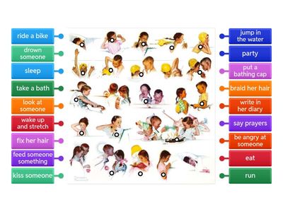 A day in the life of a girl (vocabulary) 