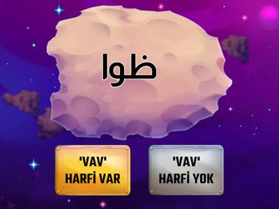  'VAV' HARFİ VAR MI YOK MU ?