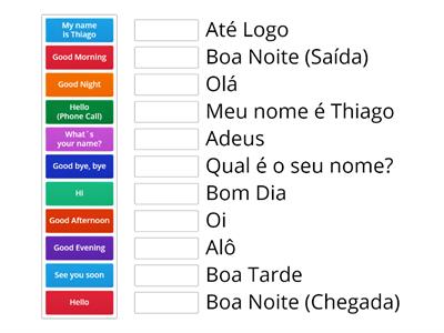 Revisão: Apresentação e Saudações (BR)