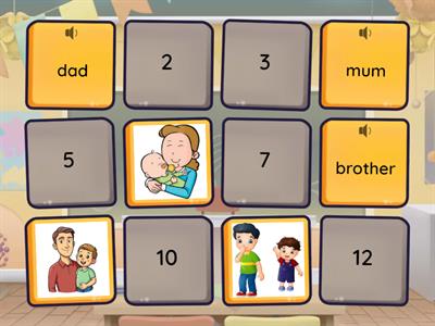 Super Minds Starter My family 