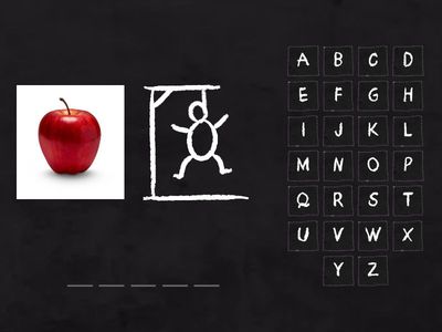 2nd grade Revision A-H/SK Hangman