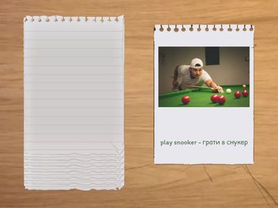 Unit 1. Lesson 1.1. Free time activities