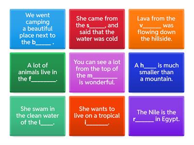 Today 2. Unit 5. Geographical features 