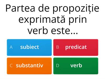 Relația dintre subiect și predicat