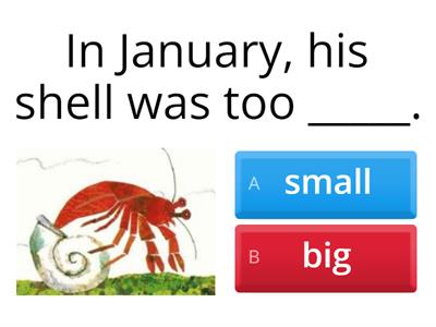 ELA - Hermit crab quiz
