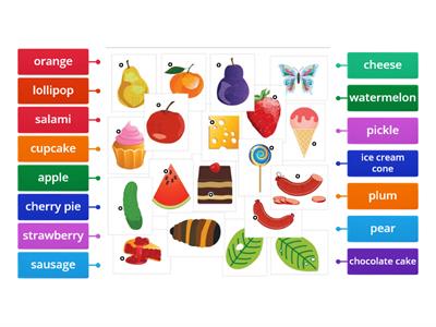 The Very Hungry Caterpillar -  Food