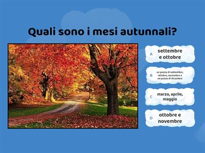 Stagioni: quali mesi?