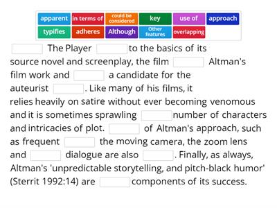 Academic Writing SoFT