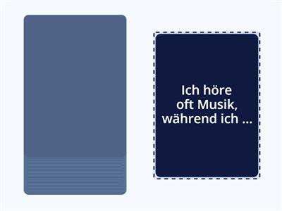 Ergänzen Sie die Sätze mit temporalen Konnektoren (bevor, nachdem, seitdem, während, als, wenn) (B1.3, K13)