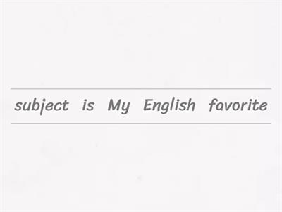 Англ. язык. 5 класс. Привести в порядок