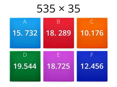 Multiplicaciones 